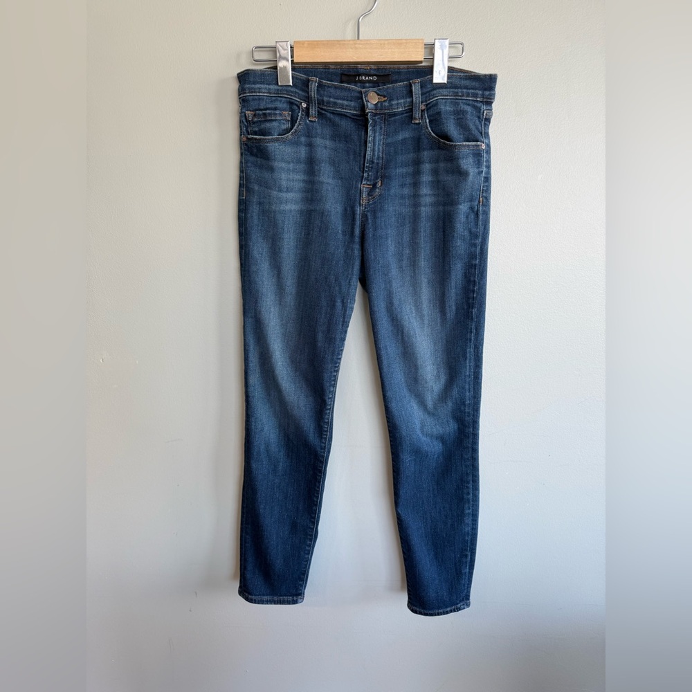 J Brand Indigo Skinny Leg Blue Jeans, size 30